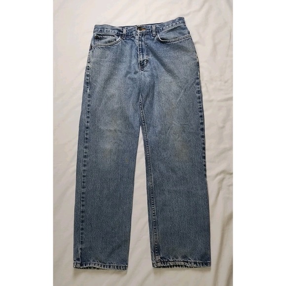 Eddie Bauer Jeans Men's Size‎ 32x30 5 Pocket Blue - Picture 1 of 16